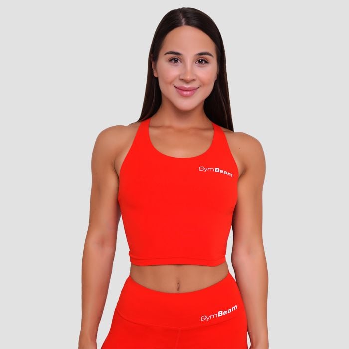 Damski Top Sportowy BEAT Tangerine - GymBeam M
