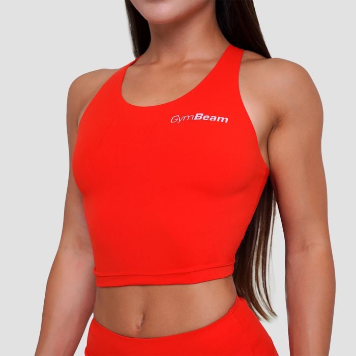Damski Top Sportowy BEAT Tangerine - GymBeam M
