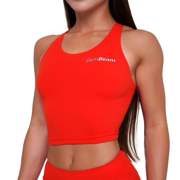 Damski Top Sportowy BEAT Tangerine - GymBeam M