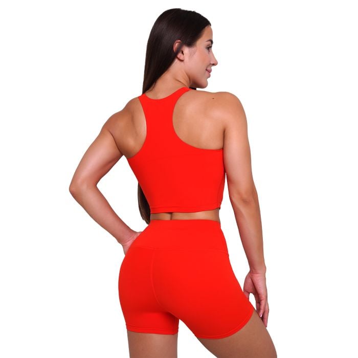 Damski Top Sportowy BEAT Tangerine - GymBeam M
