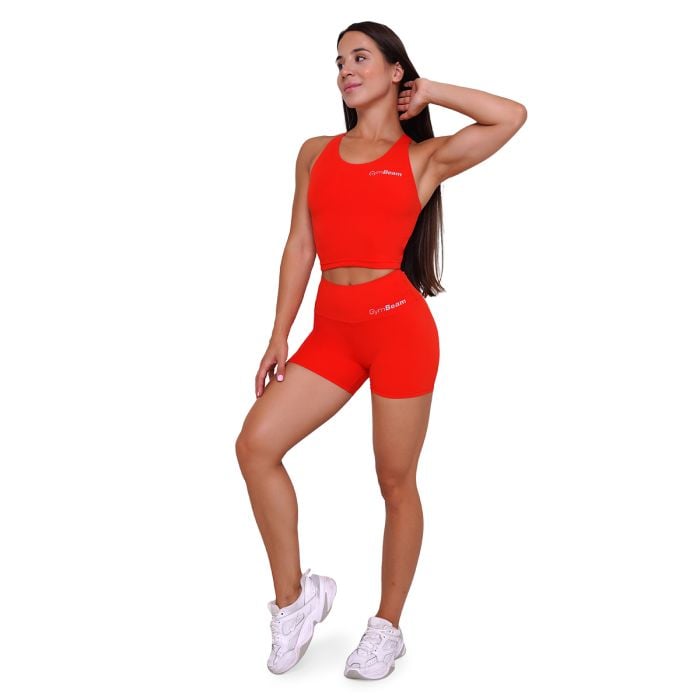 Damski Top Sportowy BEAT Tangerine - GymBeam M
