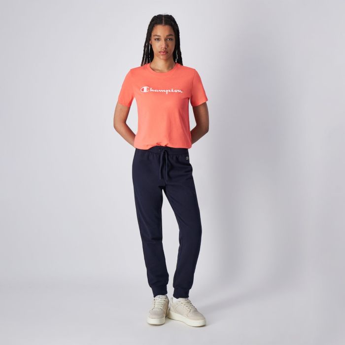 Damska koszulka Big Logo Jersey Red - Champion XL