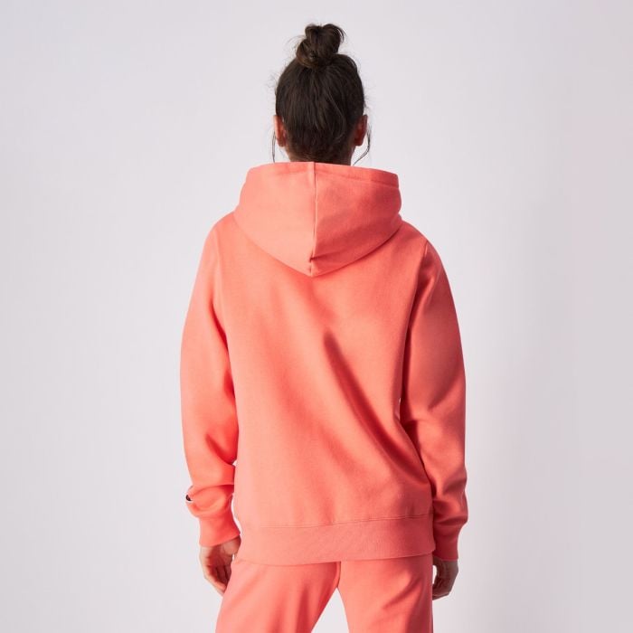 Damska bluza z kapturem Big Logo Slim Fit Red - Champion S