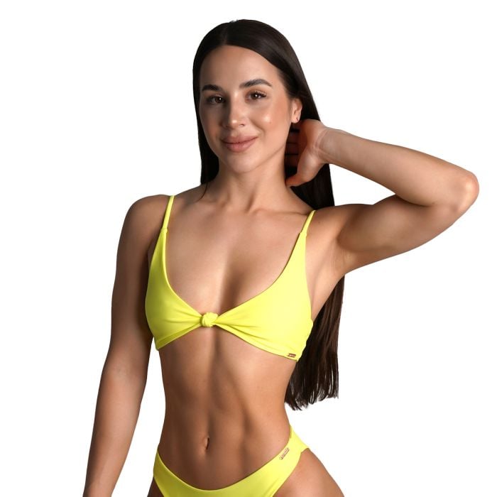 Góra od bikini CURACAO Lime - GymBeam M