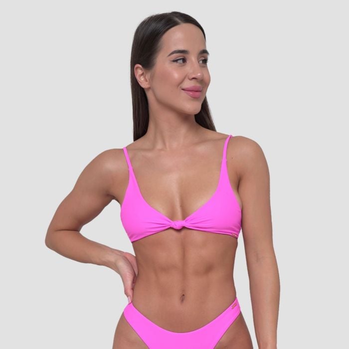Góra od bikini CURACAO Pink - GymBeam S