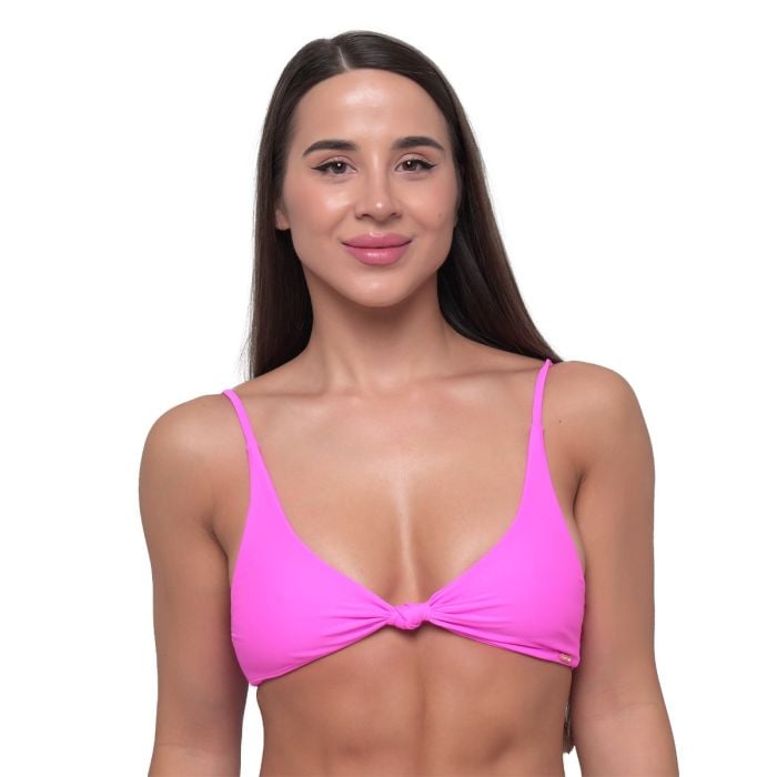 Góra od bikini CURACAO Pink - GymBeam S