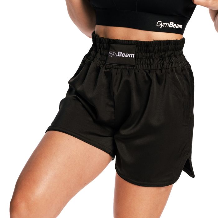 Damskie spodenki Boxing Combat Black - GymBeam XL
