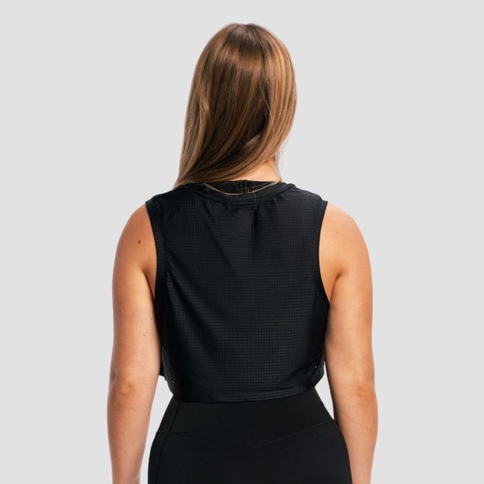 Damski Tank Top Combat Black - GymBeam S