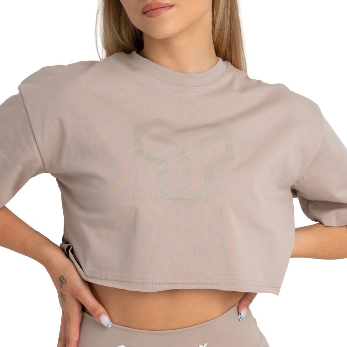 Crop Top damski Taupe - STRIX XL