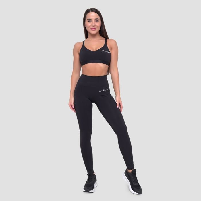 Damskie legginsy Essence Black - GymBeam M