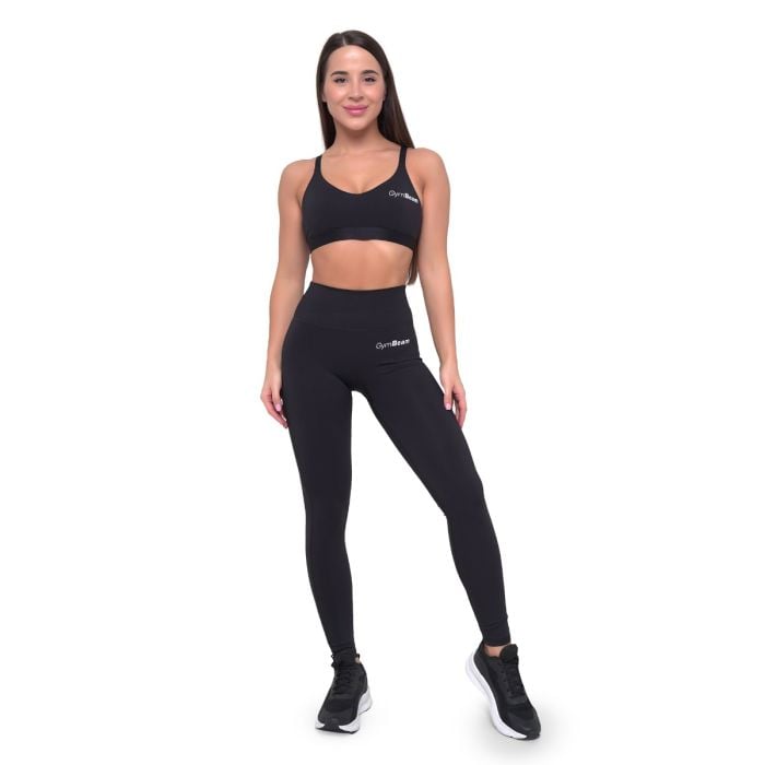 Damskie legginsy Essence Black - GymBeam M