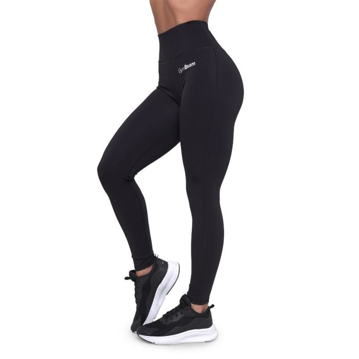 Damskie legginsy Essence Black - GymBeam M