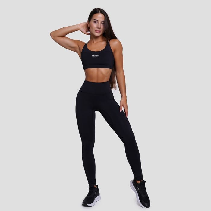 Damskie legginsy FIT Black - GymBeam M