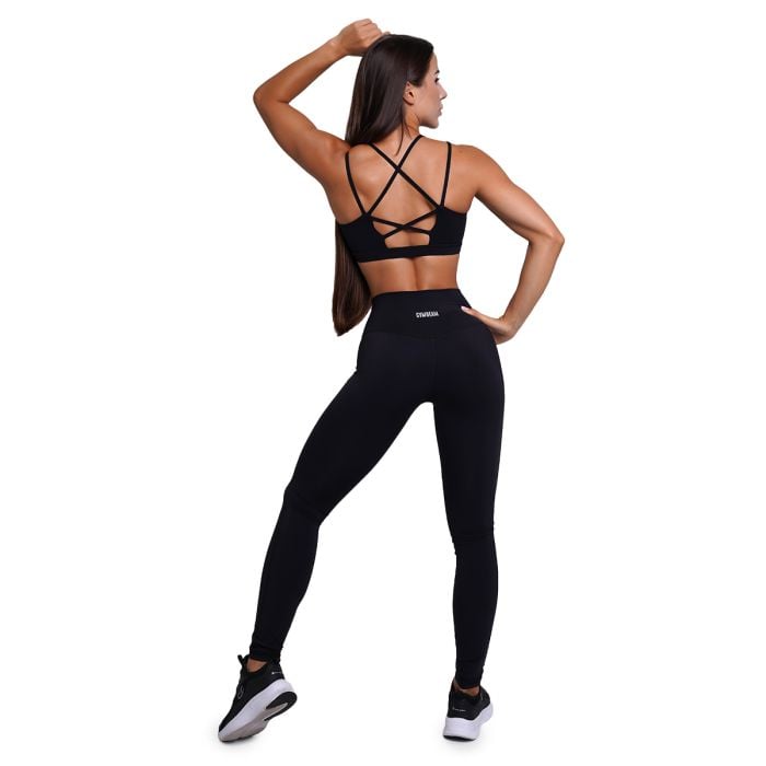 Damskie legginsy FIT Black - GymBeam M