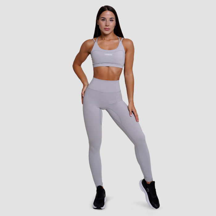 Damskie legginsy FIT Mist Grey - GymBeam M