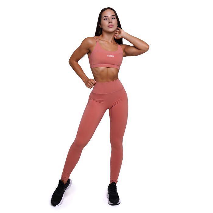 Damskie legginsy FIT Salmon - GymBeam M