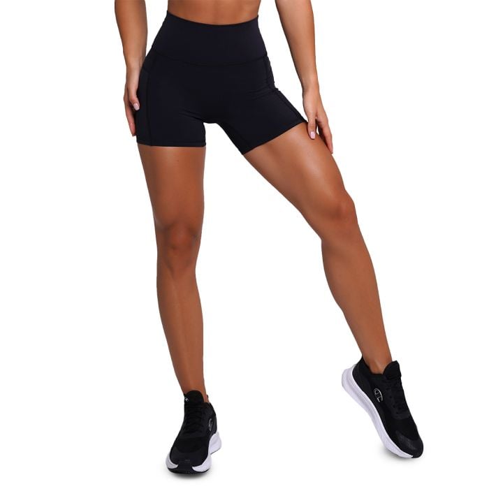 Damskie szorty FIT Black - GymBeam S