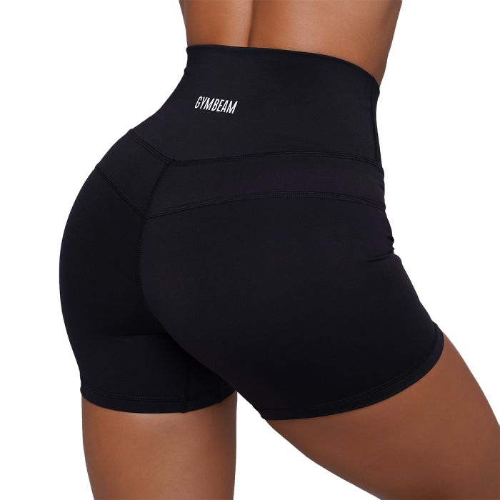 Damskie szorty FIT Black - GymBeam S