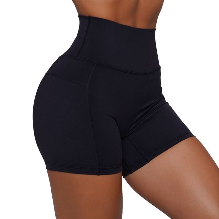Damskie szorty FIT Black - GymBeam S
