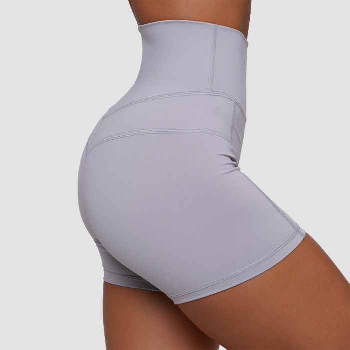 Damskie szorty FIT Mist Grey - GymBeam M