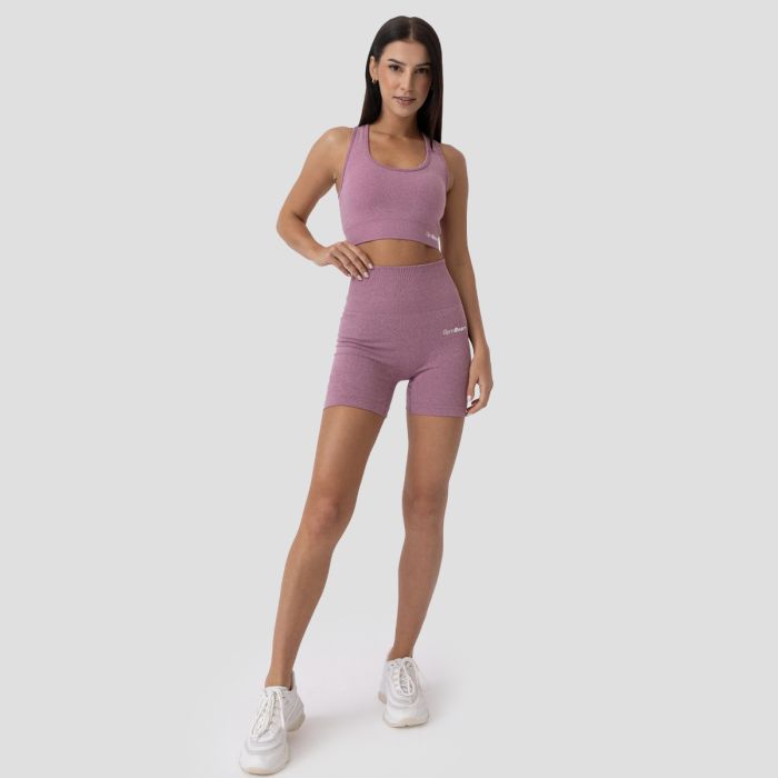 Damskie spodenki FLO Violet - GymBeam XL