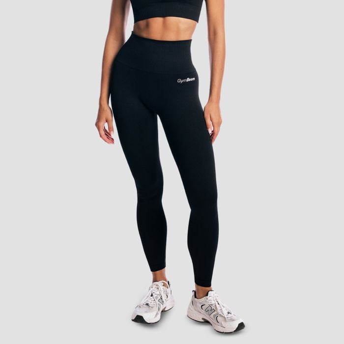 Damskie legginsy GymBabe Black - GymBeam L