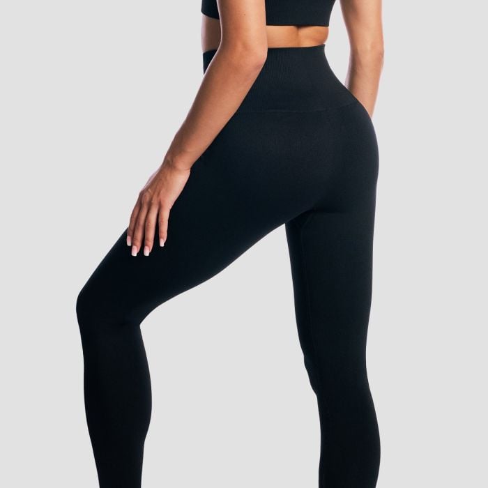 Damskie legginsy GymBabe Black - GymBeam L