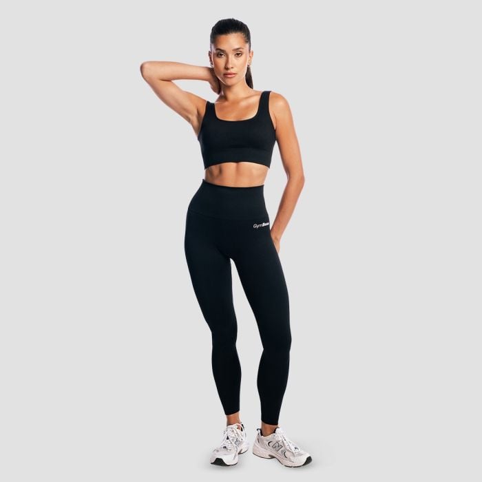 Damskie legginsy GymBabe Black - GymBeam L