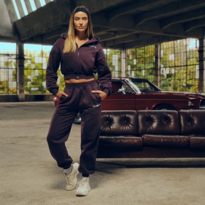 Damskie spodnie dresowe GymBabe Eclipse - GymBeam M