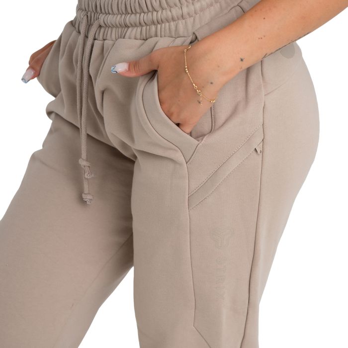 Joggery damskie Taupe - STRIX S