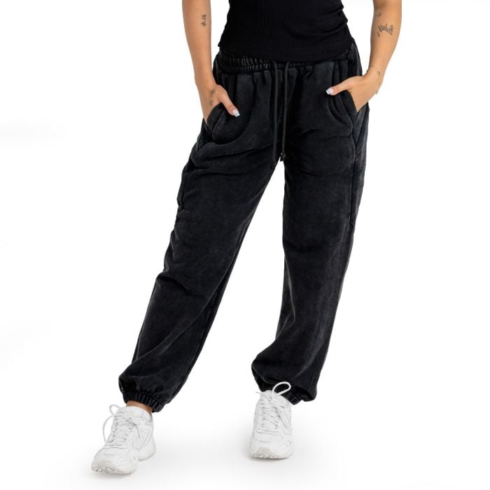 Joggery damskie Washed Black - STRIX XS