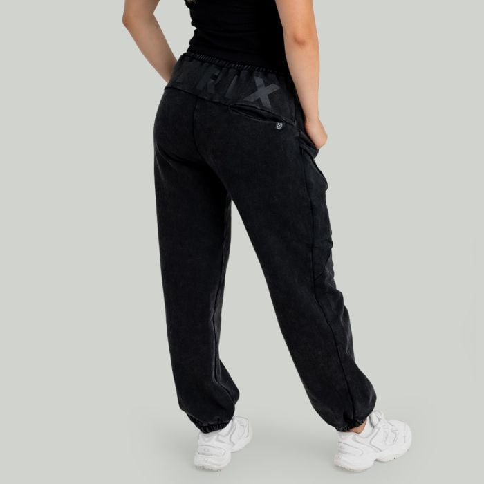 Joggery damskie Washed Black - STRIX XS