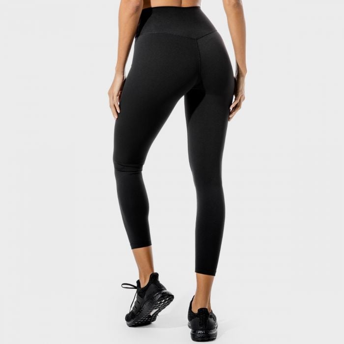 Damskie legginsy sportowe 7/8 Black - SQUATWOLF XL