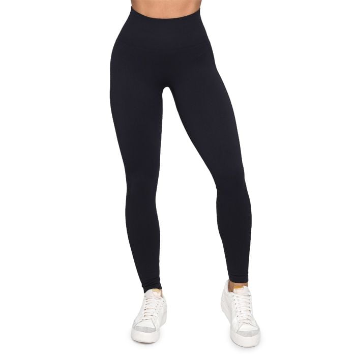 Bezszwowe damskie legginsy Lift Black - GymBeam XS
