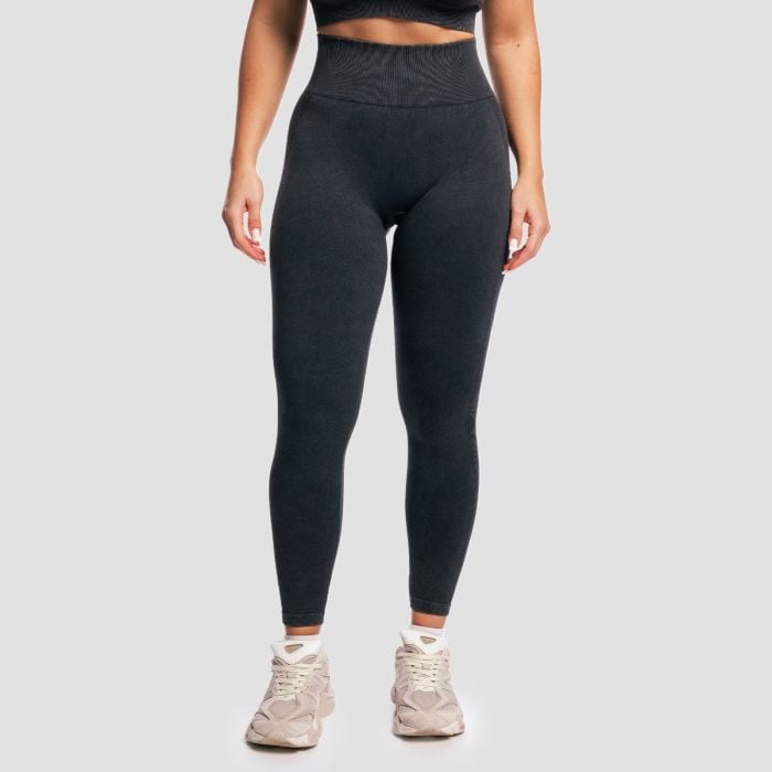 Bezszwowe damskie legginsy Lift Coal - GymBeam M