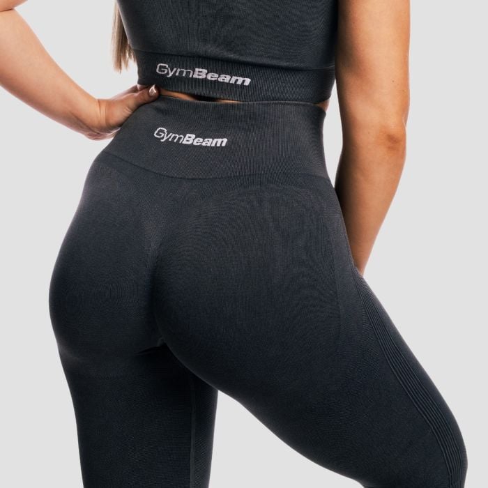 Bezszwowe damskie legginsy Lift Coal - GymBeam M