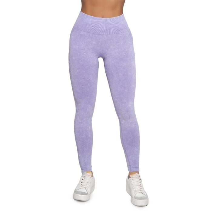 Bezszwowe damskie legginsy Lift Violet - GymBeam M