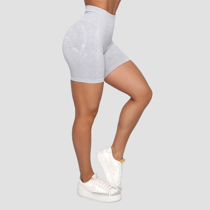 Bezszwowe damskie spodenki Lift Grey - GymBeam S