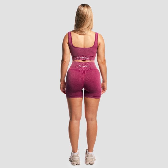 Bezszwowe damskie spodenki Lift Plum - GymBeam M