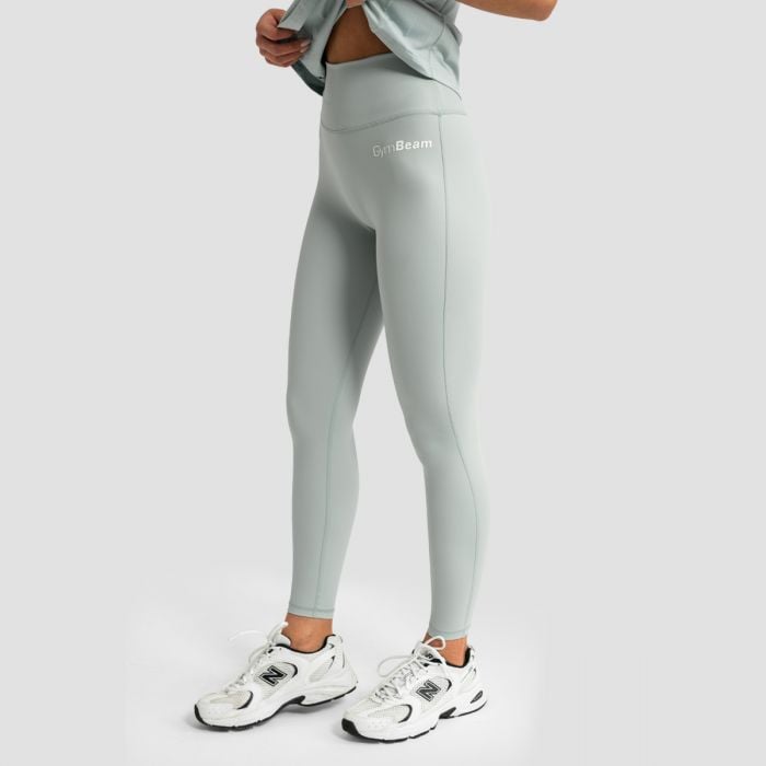 Damskie legginsy z wysokim stanem Limitless Eucalypt - GymBeam S