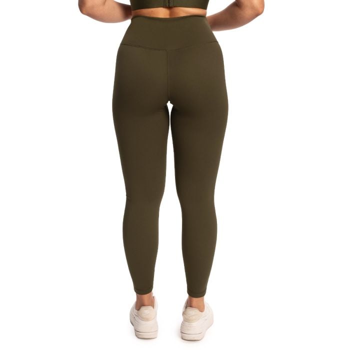 Damskie legginsy z wysokim stanem Limitless Espresso - GymBeam S