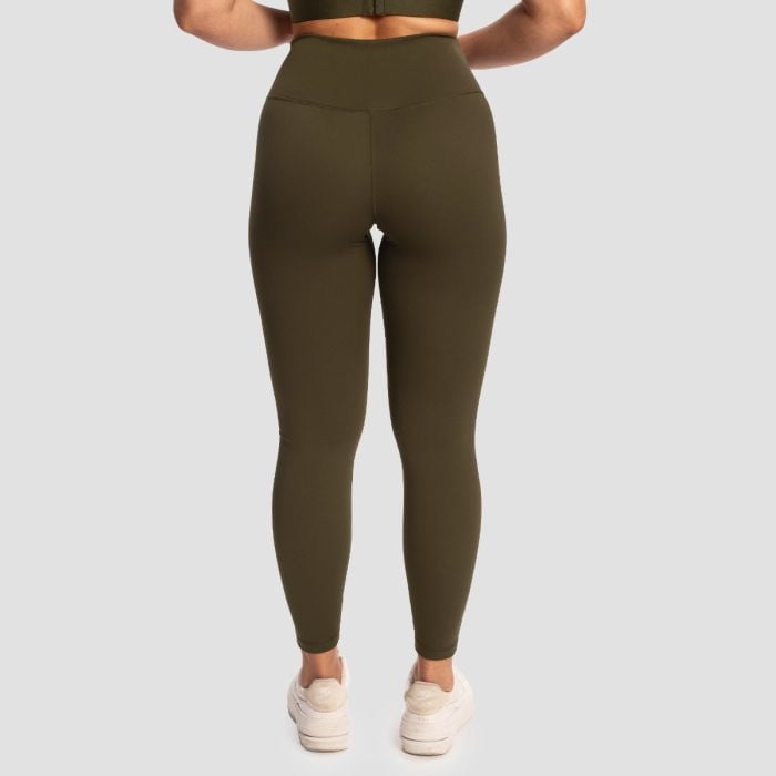 Damskie legginsy z wysokim stanem Limitless Espresso - GymBeam S