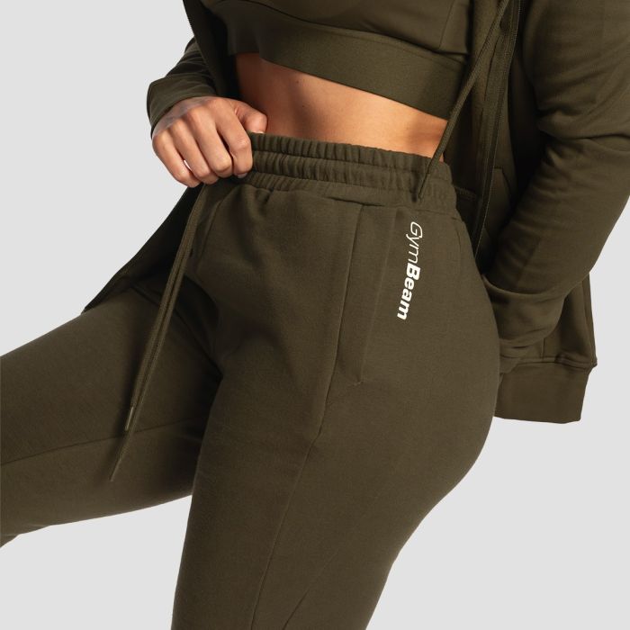 Damskie joggery Limitless Espresso - GymBeam S