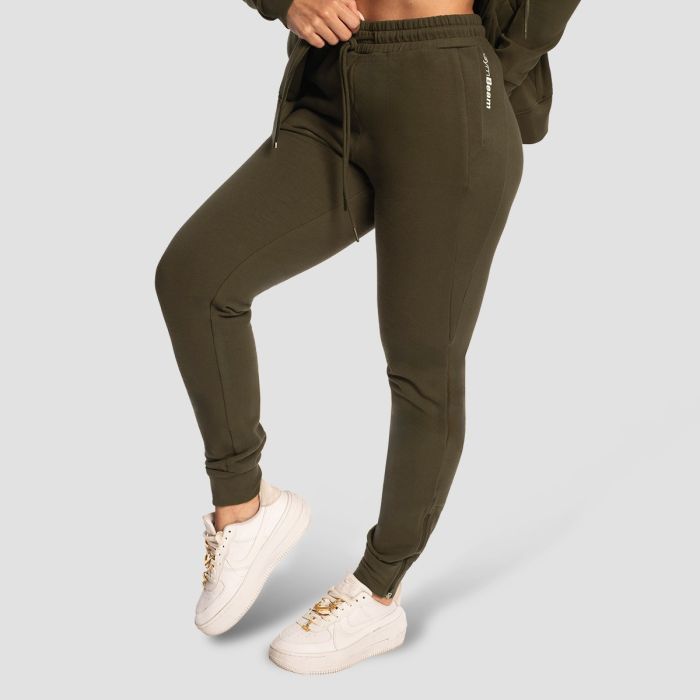 Damskie joggery Limitless Espresso - GymBeam S