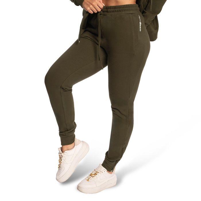 Damskie joggery Limitless Espresso - GymBeam S