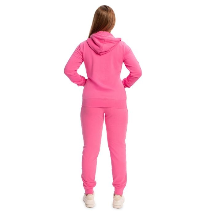 Damska bluza z kapturem Zip Up Limitless Dragonfruit - GymBeam L