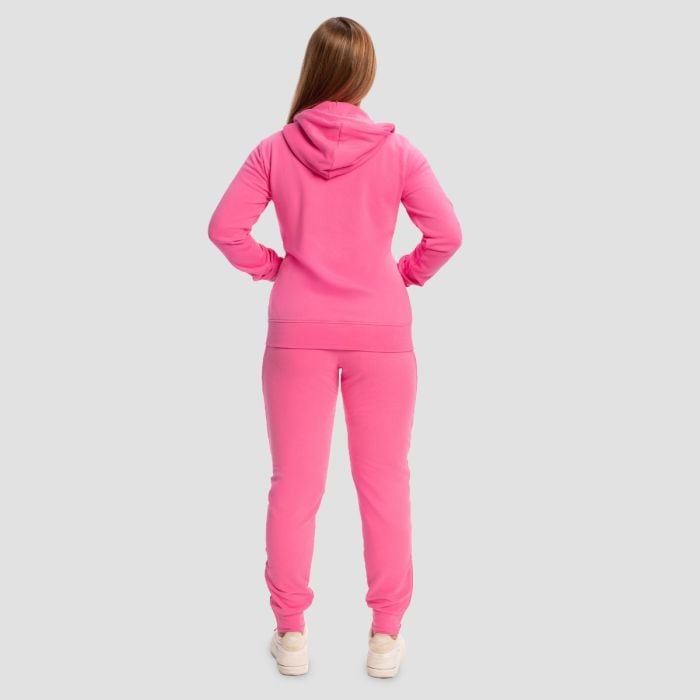 Damska bluza z kapturem Zip Up Limitless Dragonfruit - GymBeam L