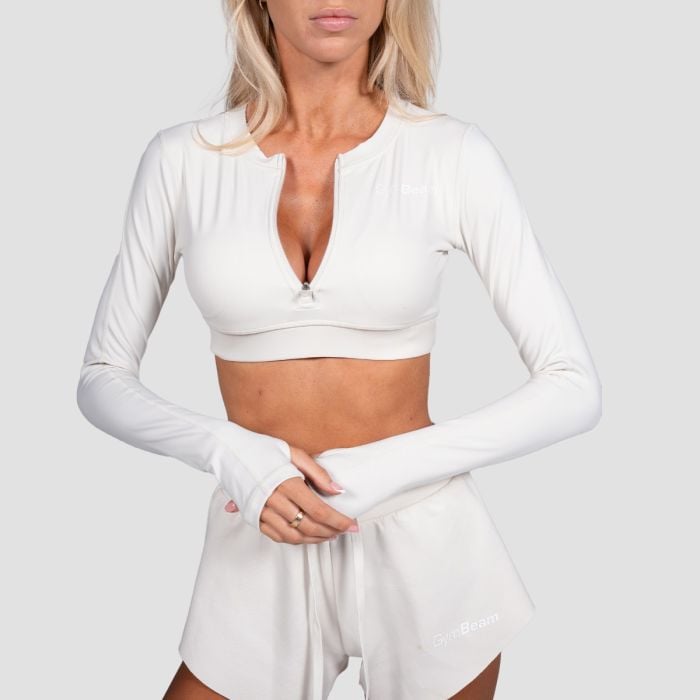 Damski top sportowy Prime Pearl - GymBeam M