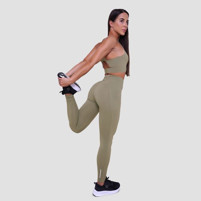 Damskie legginsy do biegania Pulse Vetiver - GymBeam M