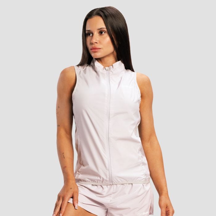 Damska kamizelka do biegania Pulse X Gray - GymBeam S